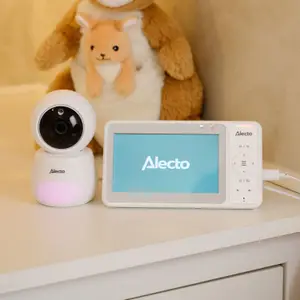 Babyphone vidéo DVM2050 avec caméra et écran (5 pouces)
