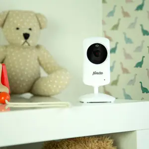 Babyphone avec caméra et écran couleur 2,4 pouces