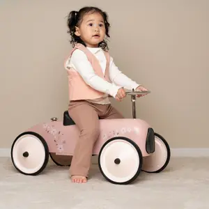Porteur voiture Rétro Roller Rose