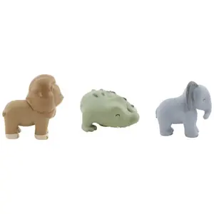 Set de 3 figurines de bain Safari Friends