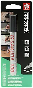 Marqueur pen-touch 130 pointe fine noir Sakura