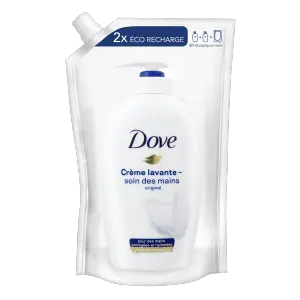 DOVE Original Recharge savon lavant mains antibactérien 500ml