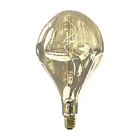 Ampoule LED XXL Evo Champagne E27 100lm 6W Ø16.5cm Calex