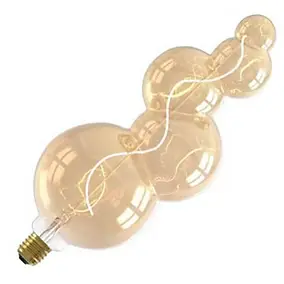 Ampoule LED décorative XXL Alicante verre doré dimmable E27 4W 130lm Calex