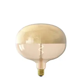 Ampoule LED décorative XXL boden verre doré craquelé dimmable E27 4W 100lm Calex