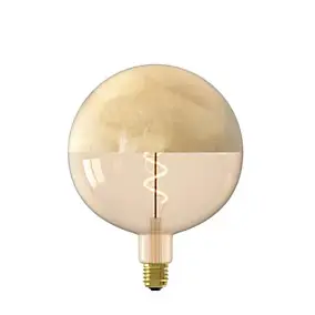 Ampoule LED décorative XXL Kalmar verre doré craquelé dimmable E27 4W 100lm Calex