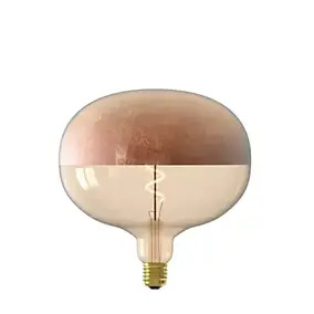 Ampoule LED décorative XXL Boden verre cuivré craquelé dimmable E27 4W 100lm Calex