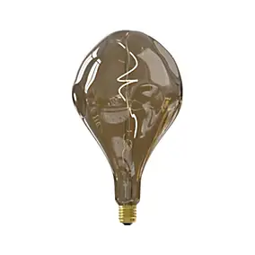 Ampoule LED XXL à filament spirale E27 150lm blanc chaud ambre fumée Calex