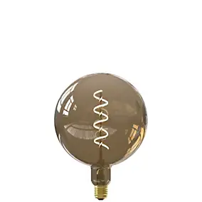 Ampoule LED décorative XXL Kalmar verre marron dimmable E27 5W 130lm Calex