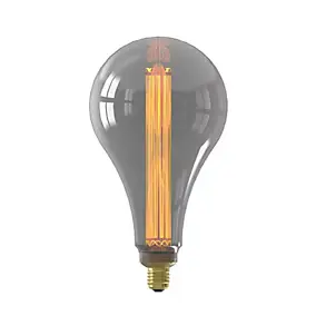 Ampoule LED décorative XXL Royal Osby verre gris titane dimmable E27 3,5W 60lm Calex