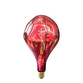 Ampoule LED décorative XXL Flambloyant verre violet dimmable E27 6W 30lm Calex