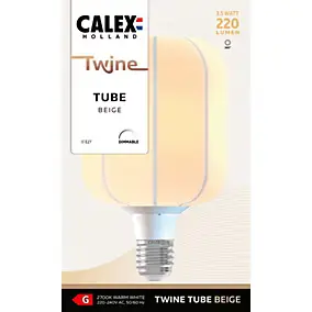 Ampoule LED décorative E27 220lm blanc chaud dimmable 3,5W Calex