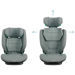 Siège auto Rodifix Pro 2 i-Size Authentic Grey 2 (groupe 2-3)