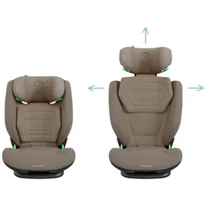 Siège auto Rodifix Pro 2 i-Size Authentic Truffle (groupe 2-3)