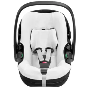 Housse éponge pour siège auto Pebble 360 Pro organic Blanc