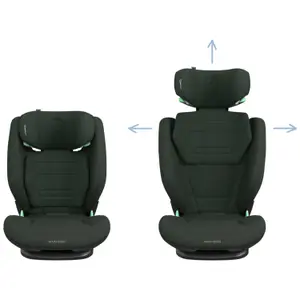 Siège auto Rodifix Pro 2 i-Size Authentic Green (groupe 2-3)