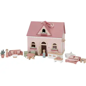 Petite maison de poupée en bois