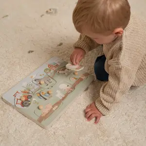 Puzzle sonore en bois Little Farm