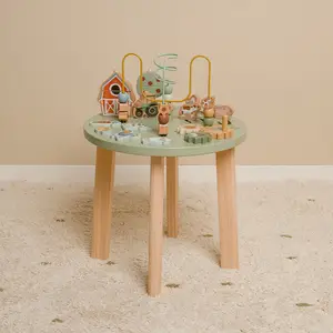 Table d'activités en bois Little Farm