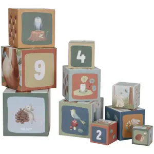 Cubes à empiler en carton FSC Forest Friends