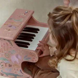 Piano en bois Rose Safari Friends