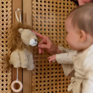 Peluche musicale à suspendre Lion Safari Friends