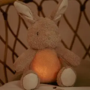 Peluche musicale et lumineuse Lapin Newborn