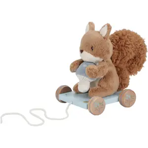 Peluche à tirer écureuil FSC Forest Friends