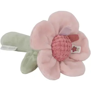 Hochet peluche fleur Fairy Garden