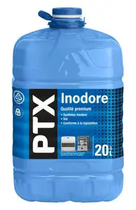 Combustible de synthèse liquide PTX inodore bleu pour poêle à pétrole - 20 L