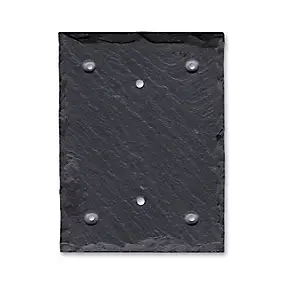Ardoise en schiste pour support chiffre 11.5 x 15 cm