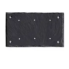 Ardoise en schiste pour support chiffre 15 x 25 cm
