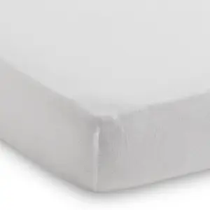 Drap housse en jersey Blanc (70 x 140 cm)