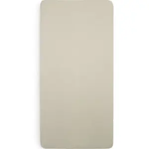 Lot de 2 draps housses en coton Nougat (60 x 120 cm)