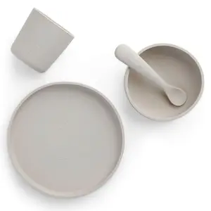 Coffret repas en silicone Nougat (4 pièces)