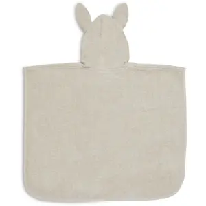 Poncho de bain lapin Nougat (1-4 ans)