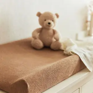 Housse de matelas à langer en éponge Biscuit (50 x 70 cm)