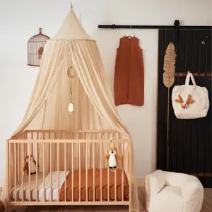 Grande flèche de lit blanche (pour ciel de lit 245 cm)