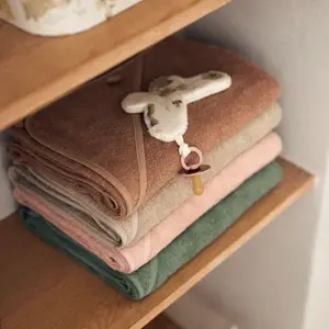 Cape de bain Ash Green (100 x 100 cm)