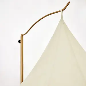 Grande flèche de lit Messing Gold (pour ciel de lit 245 cm)