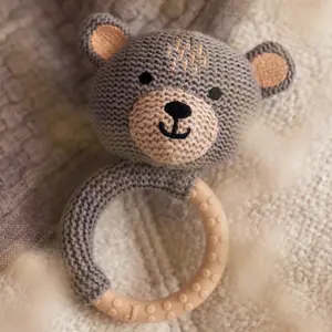 Hochet anneau de dentition Bear