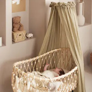 Petite flèche de lit fixation par clip Blanche