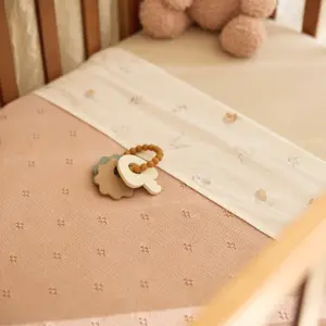 Couverture en tricot Cosy Knit Wild Rose (75 x 100 cm)