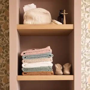 Cape de bain en éponge Sea Green (75 x 75 cm)