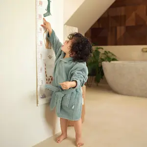 Peignoir en éponge Sea Green (1-2 ans)