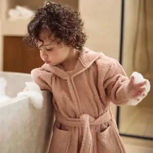 Peignoir en éponge Wild Rose (3-4 ans)