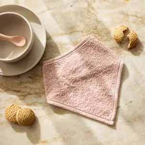 Lot de 2 bavoirs bandana Wild Rose