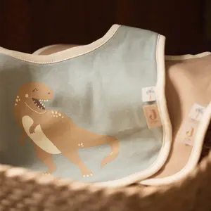 Lot de 5 bavoirs imperméables Roarsome