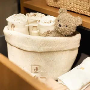 Lot de 3 gants de toilette en gaze de coton Lovely Birds
