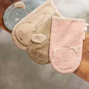 Gant de toilette en éponge Boris